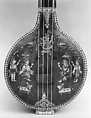Tambouri, Gourd, wood, ivory, paint, strings, Indian