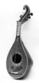 Mandora, Wood, ivory, mother-of-pearl, Italian