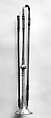 Natural Trumpet, Johann Wilhelm Haas (German, Nuremberg 1649–1723 Nuremberg), Silver, German