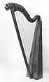 Harp, Wood, various materials, Italian