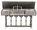 Virginal, Arnold Dolmetsch (French, born Le Mans, France 1858–1940 Haslemere, Surrey, England)  , Chickering & Sons, Wood, brass, ebony, ivory, American