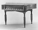 Bentside Spinet, Charles Haward British, Wood and various materials, British