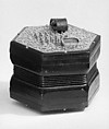 Concertina, Lachanal & Co., Wood, metal, leather, paper, British