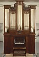Pipe Organ, Thomas Appleton (American, 1785–1872), Mahogany veneer, rosewood veneer, pine, gilt, ivory, ebony, maple, walnut, chestnut, metal, American