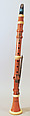 Clarinet in C, Peter Marsh, Wood, various materials, American