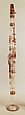 Clarinet in B-flat, Buffet, Crampon &amp; Cie. (founded 1859) (mouthpiece), Plastic, metal, French