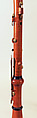 Clarinet in E-flat, Franz Lauter (German, Munster active ca. 1845–1885 New York), Wood, horn, brass, German