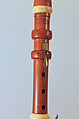 Clarinet in C, Hermann Wrede, Boxwood, ivory, brass, British