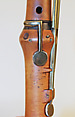 Clarinet in E-flat, Steiner Söhne, Boxwood, horn, brass, German