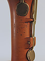 Clarinet in E-flat, Steiner Söhne, Boxwood, horn, brass, German