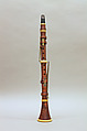 Clarinet in F, Hermann Wrede  British, Boxwood, ivory, brass, British