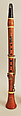Clarinet in E-flat, probably Denis Buffet, Boxwood, ivory, brass, French