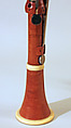 Clarinet in B-flat, Clementi & Co. (British, London 1798–1828), Boxwood, ivory, brass, British