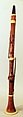Clarinet in A, George Goulding Co.  British, Boxwood, ivory, brass, British