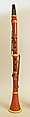 Clarinet in C, Richard Bilton  British, Boxwood, ivory, brass, British