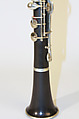 Clarinet in B-flat, Hawkes &amp; Son, Ebonite, nickel-silver, British