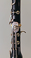 Clarinet in C, Graves &amp; Company, Grenadilla, ivory, silver, American