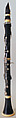 Clarinet in C, Graves &amp; Company, Grenadilla, ivory, silver, American