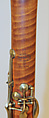 Clarinet in A, Buffet, Crampon & Cie. (founded 1859), Boxwood, brass with thin gold wash, French