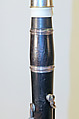 Clarinet in A, Oskar Oehler (German, Annaberg, Erzgebirge 1858–1936 Berlin), African blackwood, nickel-silver, German