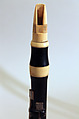 Clarinet in D, Astor & Co. (1778–1831), Ebony, ivory, sterling silver, British