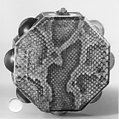 Bajiao Gu, Wood, snake skin, ivory., Chinese
