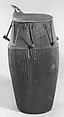 Drum, Ashanti (Asante)  Africa, Wood, hide, associated human skulls, Ghanaian