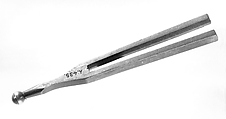 Tuning Fork, Steel, brass, American