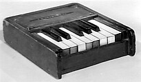 Practice Keyboard, Wood, metal, celluloid