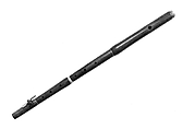 Transverse Flute in E, Wood, horn, brass, German