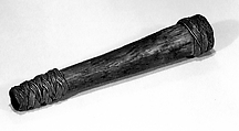 Wooden Whistle, Wood, wire, Lozi