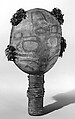 Rattle, wood, hide, Native American (Northwest Coast)