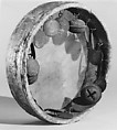 Daira, wood, hide, metal, foil, Iranian (Persian)