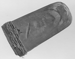Reed Pipe (lipped form), Wood, cord, Native American (Skittagetan, Haida probably)