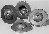 Sagat (zills), 
Brass or bronze, Syrian