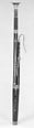 Bassoon, Johann Ziegler Austrian, Maple, brass, Austrian