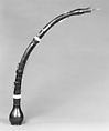 English Horn, Wood, leather, horn, ivory, metal, possibly German or Italian