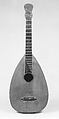 Lute, Antonio Giacomo Zanna  Italian, Wood, brass, various materials, Italian