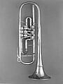 Trumpet, Gebruder Alexander  German, Brass, nickel-silver, German