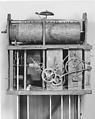 Musical Clock, Martin Vanlo?, Wood, metal, German