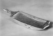Trough Zither, Wood, hemp, string, Malawian (possibly Tonga)