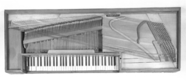 Square Piano, Benjamin Crehore (American, Milton, Massachusetts 1765–1831 Milton, Massachusetts), Mahogany, rosewood, pine, maple, iron, brass, ivory, ebony, various materials., North American, Massachusetts
