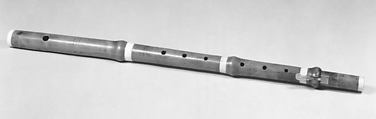 Flute, Ferris & Giffin  American, Boxwood, ivory, American