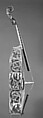 Bass Viola da Gamba, attributed to John Rose (British), Wood, British