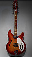 360/12 Twelve-string, Old style (serial no. EJ 117), Rickenbacker, Inc. American, Maple, padauk, nickel, chrome, plastic, pearloid