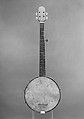 Banjo, Billy Reed Hampton  American, Wood, skin, metal, American