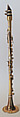 Clarinet in E-flat, C. H. Sulz, Brass, nickel-silver, Austrian