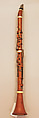 Alto Clarinet in E-flat, Johann Friedrich Wilhelm Wernicke (German, fl. 1849–1870), Boxwood, brass, German