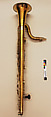 Clariofon Bass Clarinet in B-flat, Franz Losschmidt (Czech, active Olmütz 1852–1867), Various materials, Czech