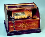 Barrel Melodeon, Various materials, French or Italian